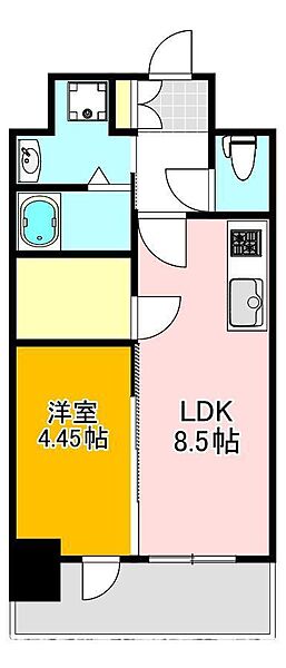 レジェンド直方二番館 ｜福岡県直方市大字下新入(賃貸マンション1LDK・7階・33.13㎡)の写真 その2