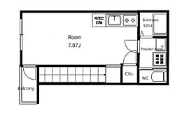 ヴォーノン曙橋  ｜ 東京都新宿区住吉町（賃貸アパート1R・2階・23.92㎡） その2