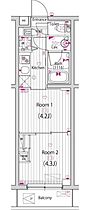 ガーラ・ヒルズ千歳烏山  ｜ 東京都世田谷区南烏山5丁目（賃貸マンション2K・2階・25.37㎡） その2