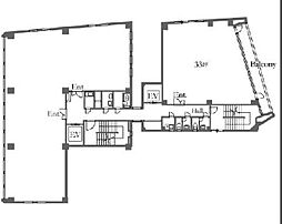 ほうらいやビル本館新館の間取図画像
