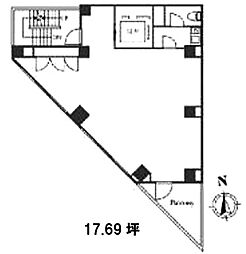 VISTA浜松町の間取図画像