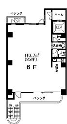 吾作ビルの間取図画像