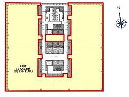 東京サンケイビルの間取図画像