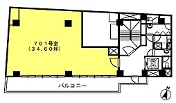 合同ビルの間取図画像