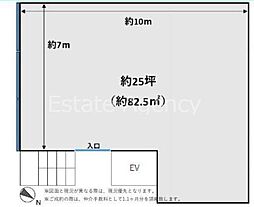 六本木メイフラワーハウスの間取図画像