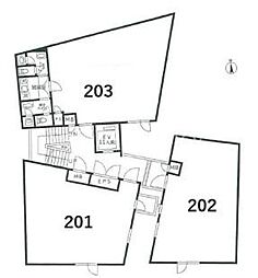 荒木町ガーデンズの間取図画像
