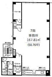 宮川ビルの間取図画像