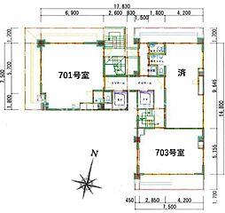 大手町宝栄ビルの間取図画像