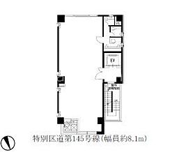 バルコ御成門の間取図画像