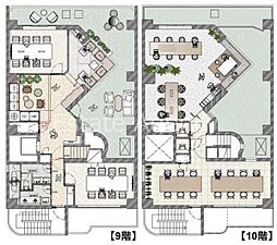 パシフィックスクエア九段南の間取図画像