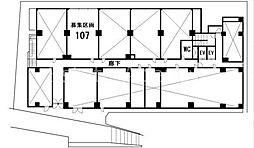 サンパークマンション高田馬場の間取図画像