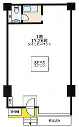 ステュディオ日本橋の間取図画像