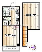 シャトレ南阿佐ヶ谷  ｜ 東京都杉並区成田東３丁目（賃貸マンション2K・2階・32.00㎡） その2