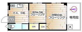 東京都杉並区成田東５丁目（賃貸マンション2K・1階・30.00㎡） その2