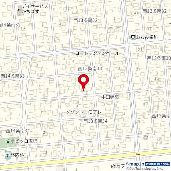 地図を拡大表示