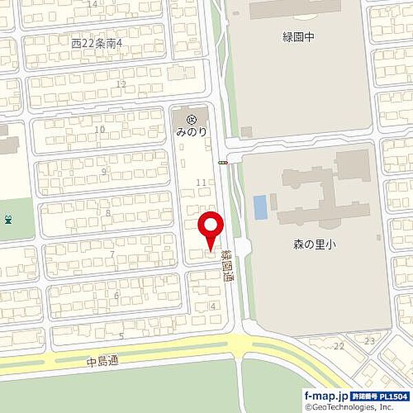 地図を拡大表示