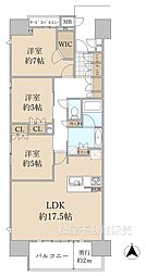 間取図画像 3LDK