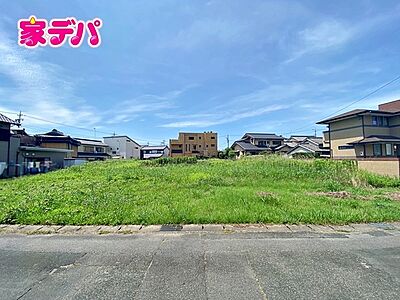 外観：【建築条件なし】国道にアクセス良好な立地！岡崎方面への移動に便利です。