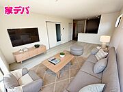 【リビング18.63帖】 ※掲載の家具・小物はCGによるイメージです。実際の販売価格には含まれておりません。 