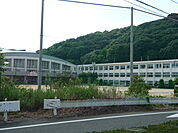 御津中学校（1610m）