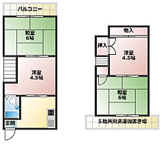 トゥリオーニ守口A棟  ｜ 大阪府守口市八雲東町2丁目（賃貸マンション4DK・5階・45.00㎡） その2