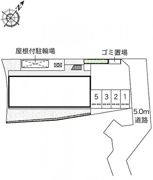 レオパレスコスモハウス 201｜大阪府枚方市都丘町(賃貸アパート1K・2階・22.35㎡)の写真 その3