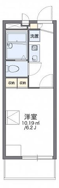 レオパレスエルヴェールII 206｜大阪府東大阪市菱江2丁目(賃貸マンション1K・2階・19.87㎡)の写真 その2