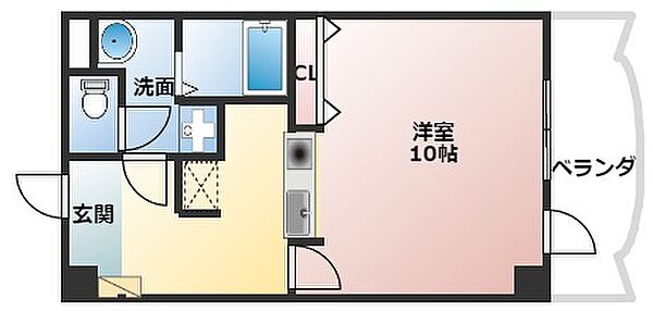 モン・シャトー百済坂 ｜大阪府枚方市中宮西之町(賃貸マンション1K・4階・30.40㎡)の写真 その2