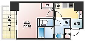 アドバンス上町台シュタット  ｜ 大阪府大阪市中央区上本町西4丁目（賃貸マンション1K・11階・25.52㎡） その2