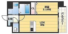 ART shinmori  ｜ 大阪府大阪市城東区古市3丁目（賃貸マンション1LDK・3階・28.30㎡） その2