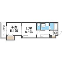 ラモーナ北条I  ｜ 大阪府大東市北条4丁目（賃貸アパート1LDK・2階・32.76㎡） その2