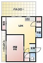 グランクレスト  ｜ 大阪府門真市岸和田4丁目（賃貸マンション1LDK・4階・40.00㎡） その2