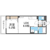 ラモーナ北条II  ｜ 大阪府大東市北条4丁目（賃貸アパート1LDK・2階・33.35㎡） その2