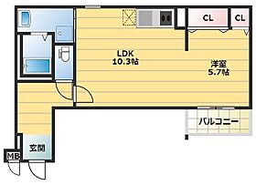 フジパレス上神田II番館  ｜ 大阪府寝屋川市上神田1丁目（賃貸アパート1LDK・1階・40.77㎡） その2