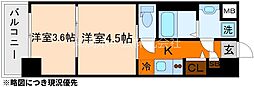 レシオス京都嵯峨野 2Kの間取図画像