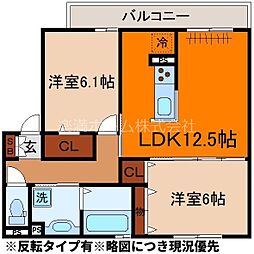 ボヌール・メゾン 2階