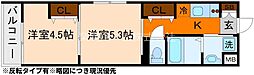 ARCOBALENO KYOTO NISHIKYOGOKU 2Kの間取図画像