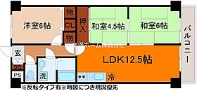 Uresidence修学院 205 ｜ 京都府京都市左京区修学院沖殿町（賃貸マンション3LDK・2階・63.33㎡） その2