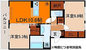 D-ROOM嵯峨嵐山 305 ｜ 京都府京都市右京区嵯峨折戸町（賃貸アパート2LDK・3階・58.07㎡） その2