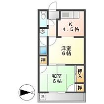 森ハイツVI 101 ｜ 岐阜県岐阜市旦島３丁目（賃貸アパート1LDK・1階・36.30㎡） その2