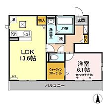 グレイスＮagamori.　II 101 ｜ 岐阜県岐阜市野一色３丁目（賃貸アパート1LDK・1階・52.54㎡） その2