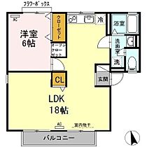 メゾン・ド・マージュ　A棟 102 ｜ 岐阜県岐阜市黒野（賃貸アパート1LDK・1階・53.82㎡） その2