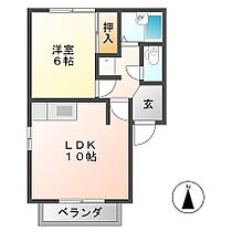 グリーンハイツ真正 C 21 ｜ 岐阜県本巣市政田（賃貸アパート1LDK・2階・43.20㎡） その2