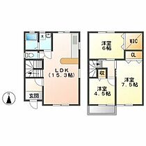 水ノ杜  ｜ 岐阜県本巣郡北方町柱本南２丁目（賃貸一戸建3LDK・1階・76.95㎡） その2