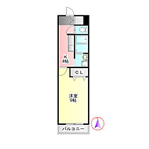 I’s Villa Annex 205 ｜ 岐阜県岐阜市菅生１丁目（賃貸マンション1K・2階・30.90㎡） その2