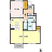 ＥＡＳＴ　ＣＯＵＲＴ 106 ｜ 岐阜県岐阜市東改田（賃貸アパート1LDK・1階・51.15㎡） その2