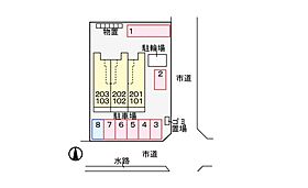 キング　フルハウス 202 ｜ 岐阜県岐阜市北一色１０丁目（賃貸アパート1LDK・2階・44.97㎡） その13