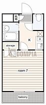 KENT HOUSE 301 ｜ 岐阜県岐阜市下鵜飼（賃貸マンション1K・3階・22.68㎡） その2