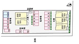 エレガンツァビオラIIＢ 201 ｜ 岐阜県本巣市国領（賃貸アパート2LDK・2階・58.48㎡） その14