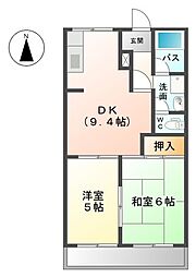 アーバンハイムサカイA棟 2階